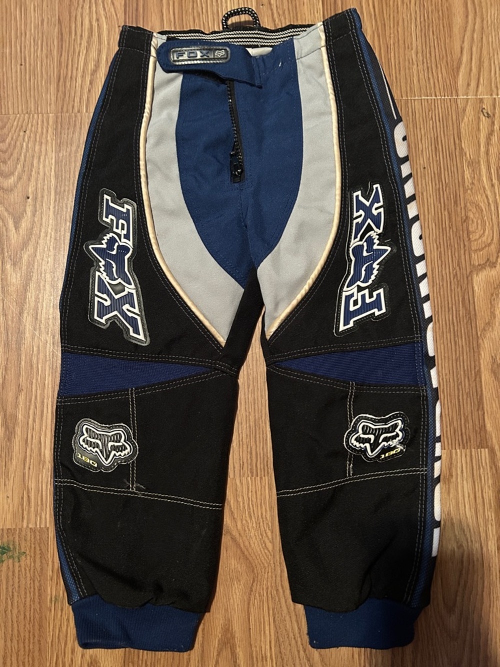 Foxracinginc. 180 Blue, Black & Gray Youth Motocross Pants